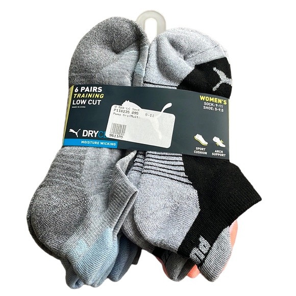 Puma - Women’s Low Cut Socks - Picture 2 of 3